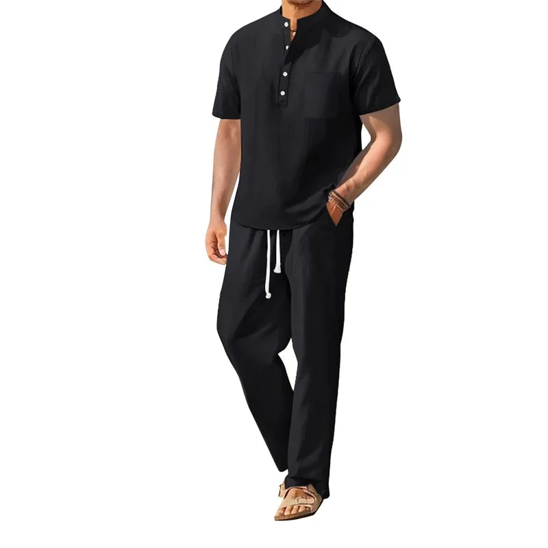 Men's Casual Two Piece Outfit for Effortless Style