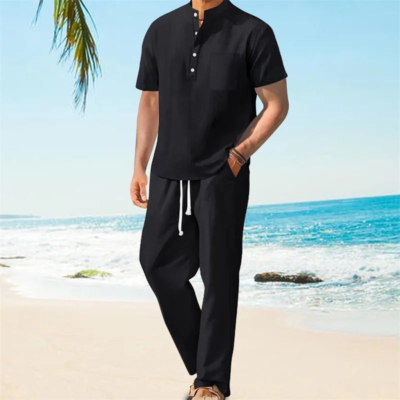 Men's Casual Two Piece Outfit for Effortless Style