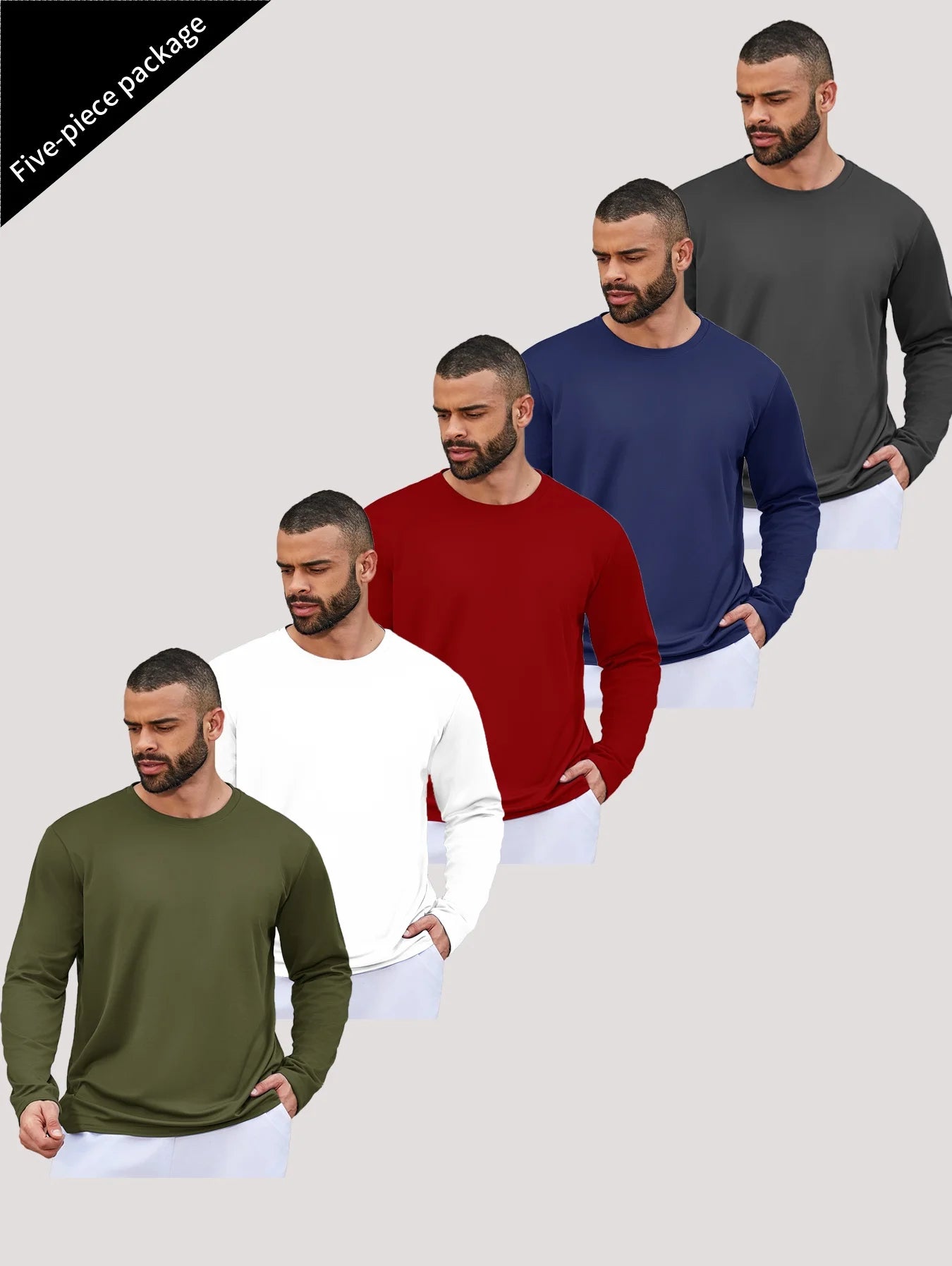 Mens Speed Dry Long Sleeve Shirt Sun Protection Fishing