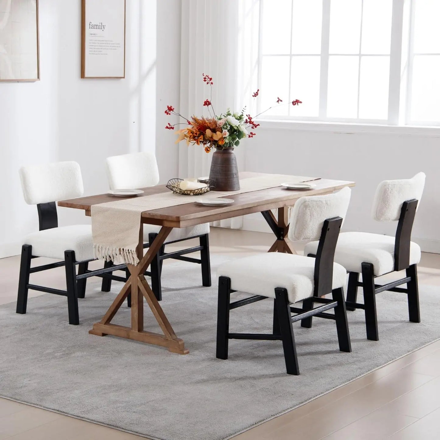 Modern Dining Chairs Set of 4 for Stylish Home Decor