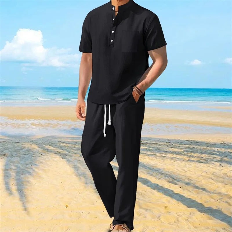 Men's Casual Two Piece Outfit for Effortless Style
