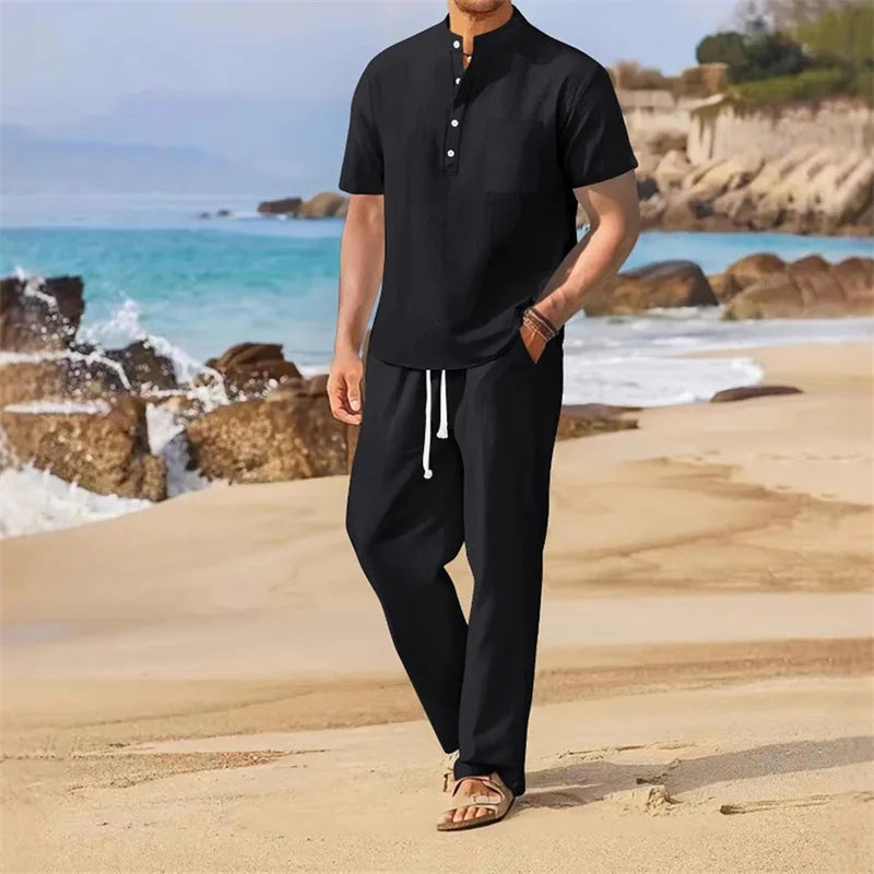 Men's Casual Two Piece Outfit for Effortless Style