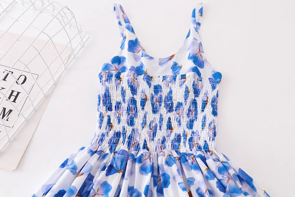 Fashion Summer One Pieces Playsuits Girls Rompers Casual Body Suit Children Clothes Beach Outfits Wide Leg Jumpsuits Kids Bottom