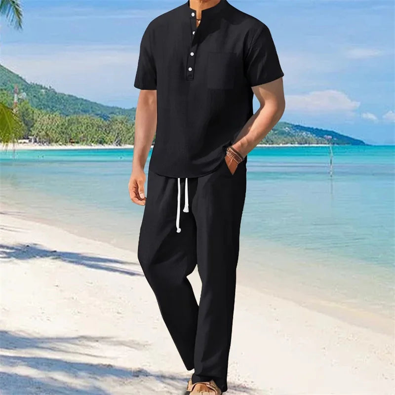 Men's Casual Two Piece Outfit for Effortless Style